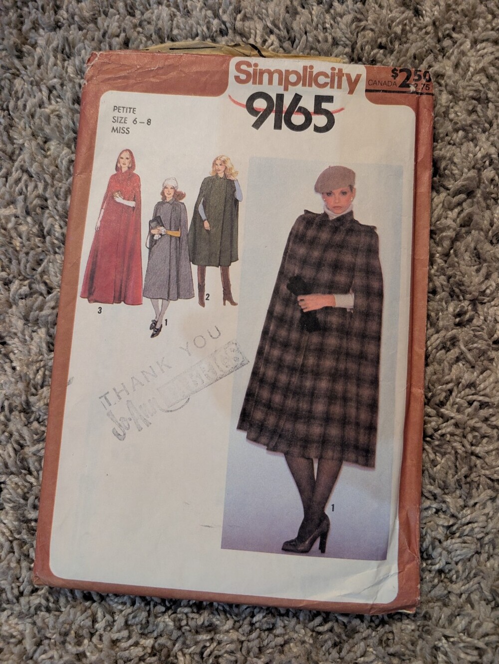 Vintage Simplicity Pattern